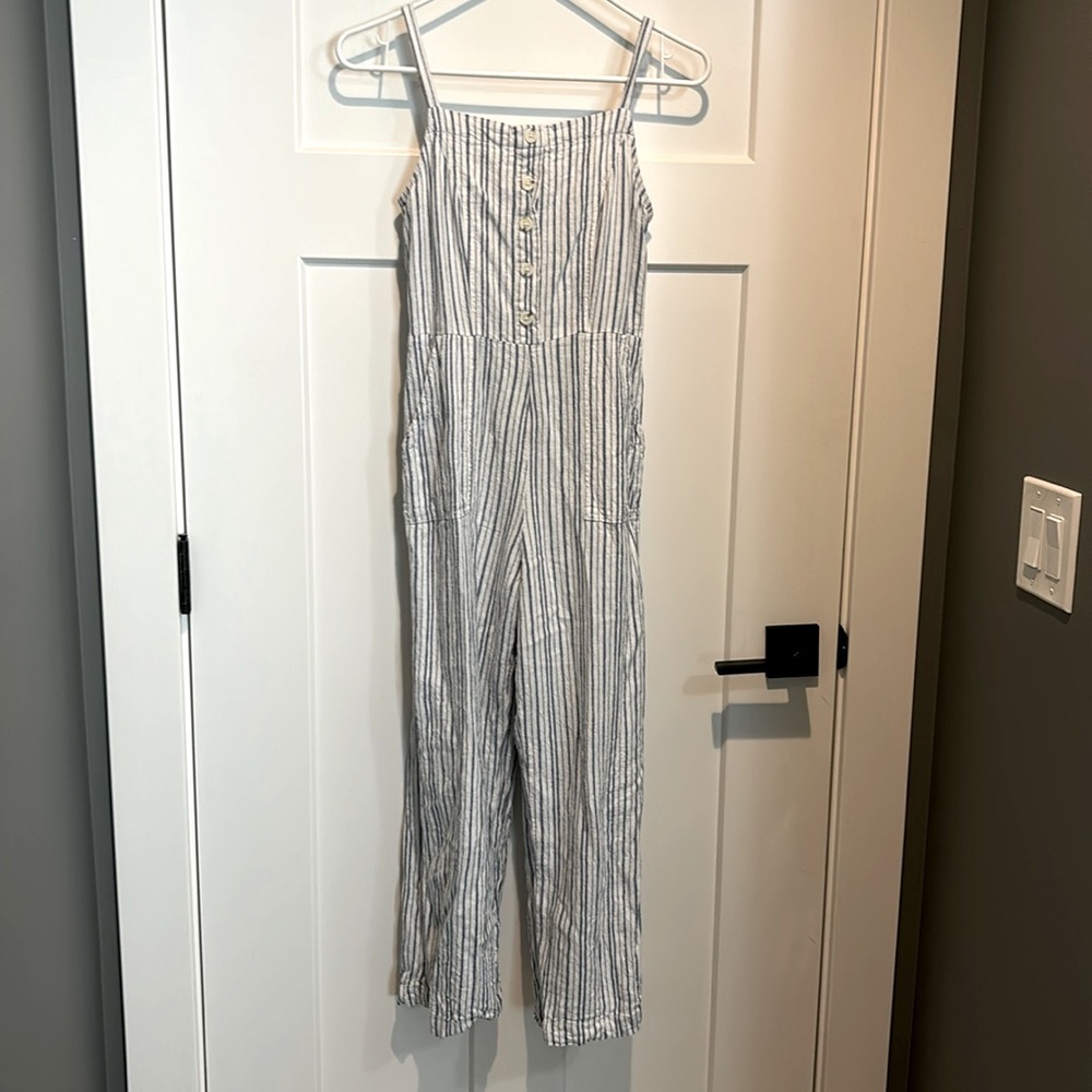 Old Navy striped jumpsuit